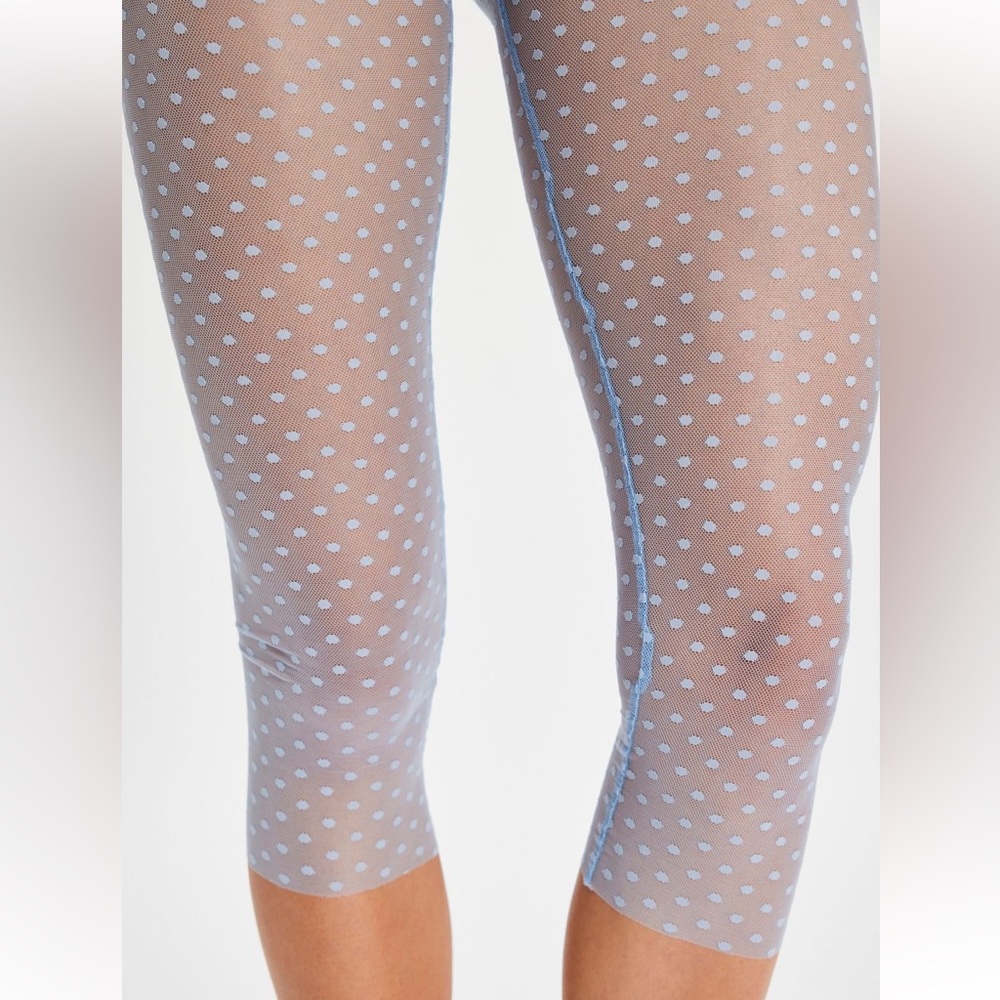 NWT Free People Only Hearts Cou cou lola cropped tights - Picture 2 of 4
